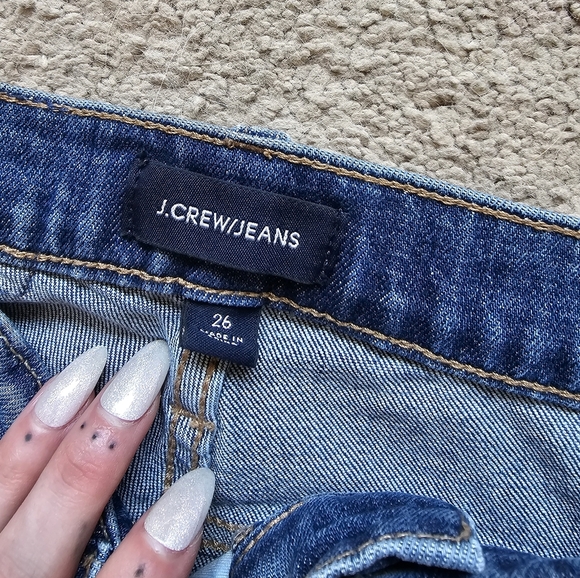 J Crew Jeans 26 Stylish Blue Denim Women's Jeans - Picture 2 of 6